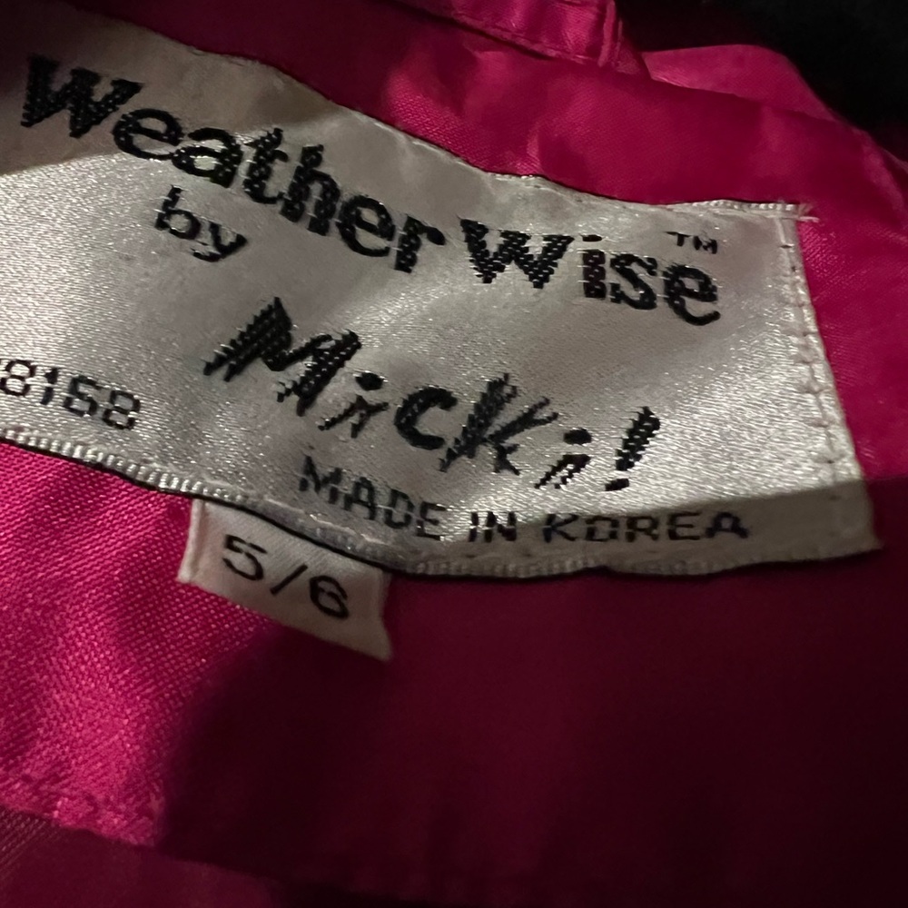 Vintage Weather Wise Hot Pink Belted Trench Coat Size S (5/6) - Picture 7 of 7
